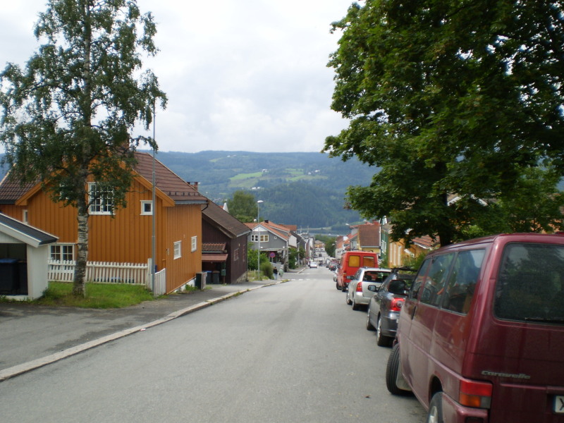 Lillehammer - urocza uliczka